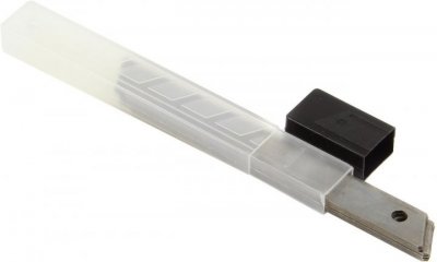 Змінні леза для канцелярського ножа 4Office, 18 мм, 10 лез в уп. (4-351)